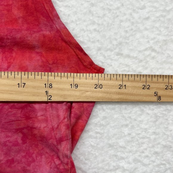Nation LTD | Pink Tie Dyed 100% Cotton Tank Size One Size - Picture 4 of 10